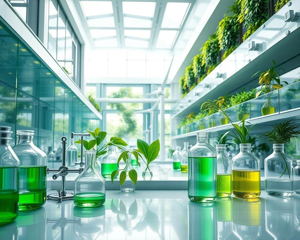 Chemietechnologe und Entwicklung nachhaltiger chemischer Prozesse