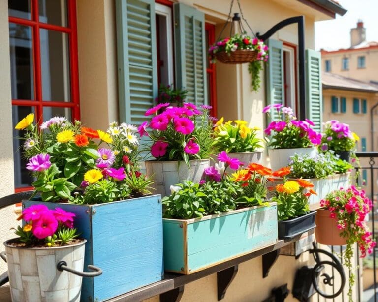 DIY-Blumenkästen: Gestalten Sie kreative Hingucker für den Balkon