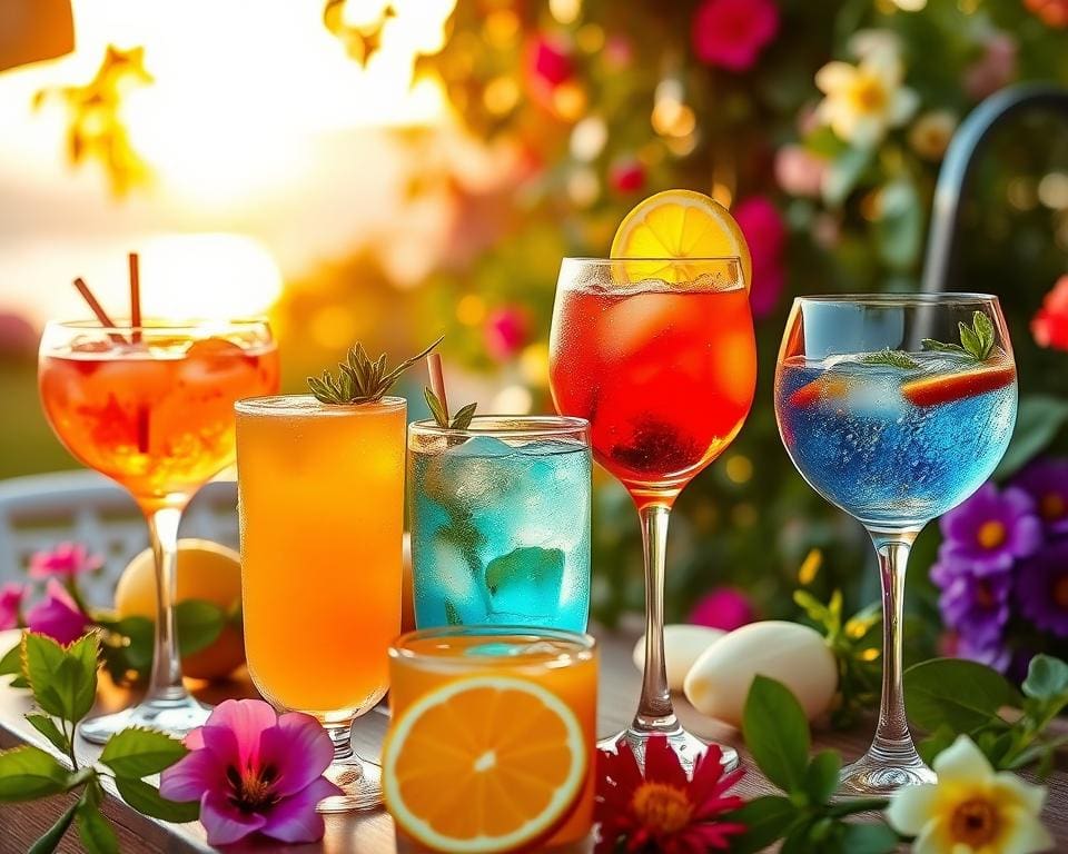 Die besten Drinks für entspannte Sommerabende