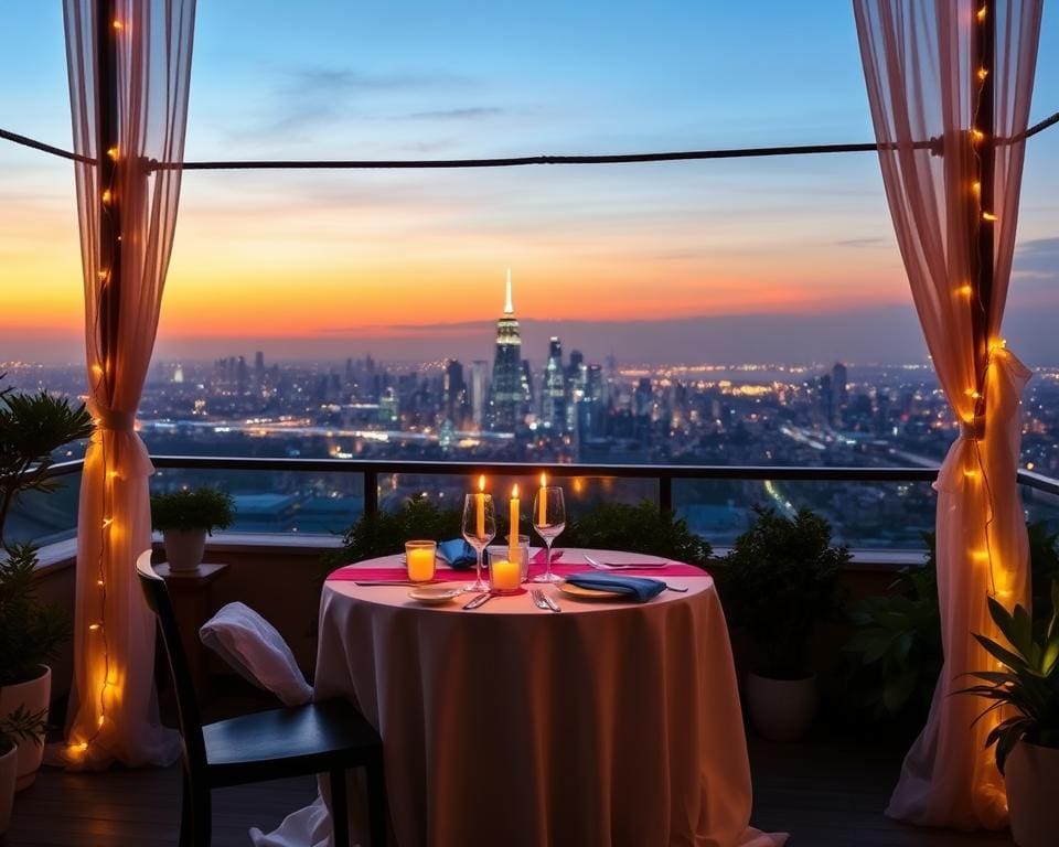 Die besten Locations für romantische Dinner-Dates