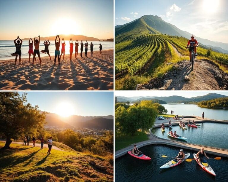 Die besten Reiseziele für Fitnessfans