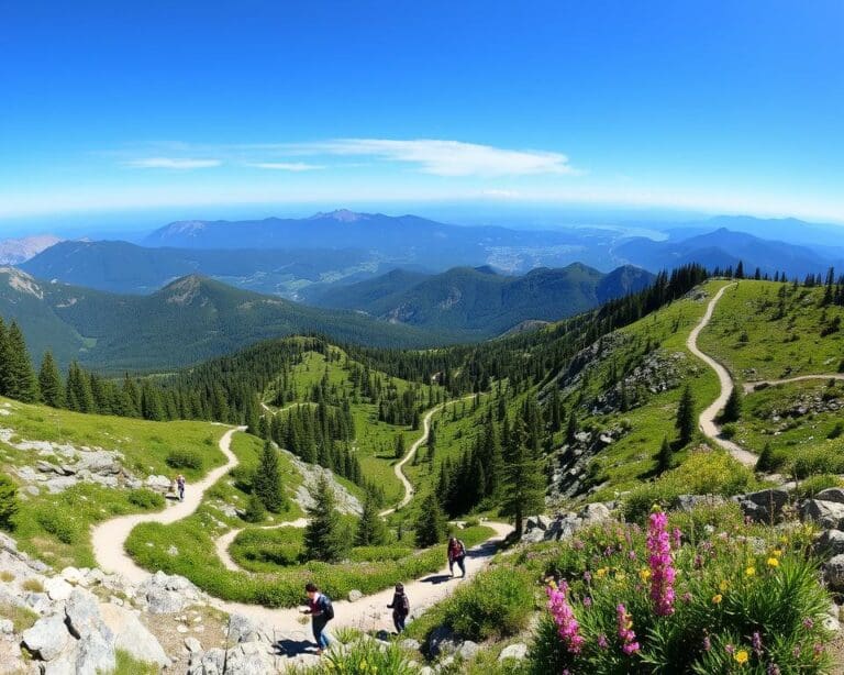 Die besten Wanderwege für aktive Wochenenden