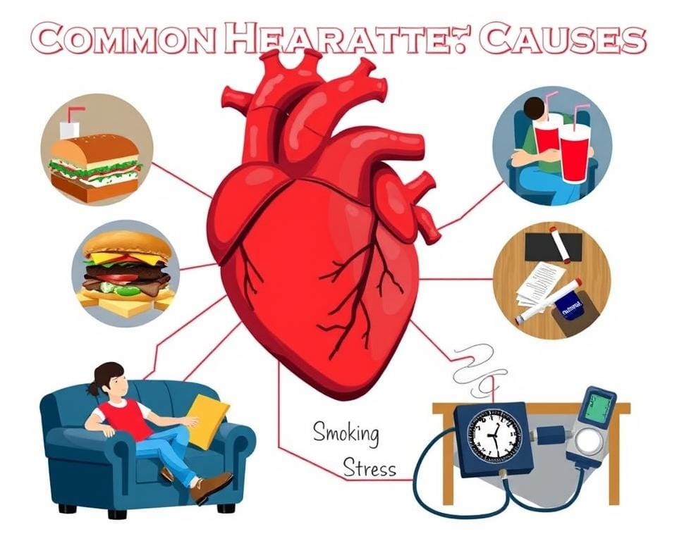 Die häufigsten Ursachen für Herzinfarkte erkennen