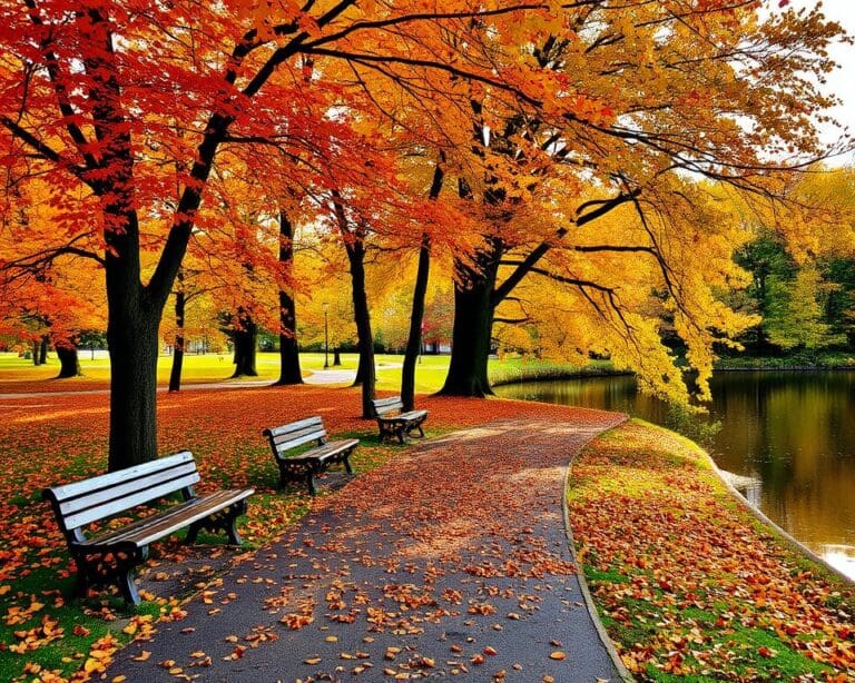 Die schönsten Parks für entspannte Herbstspaziergänge