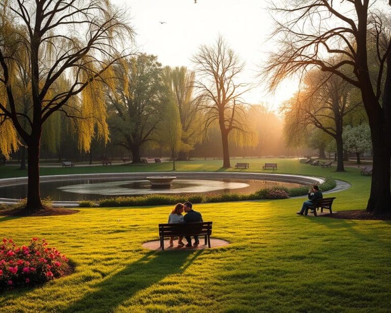 Die schönsten Parks für romantische Stunden im Grünen