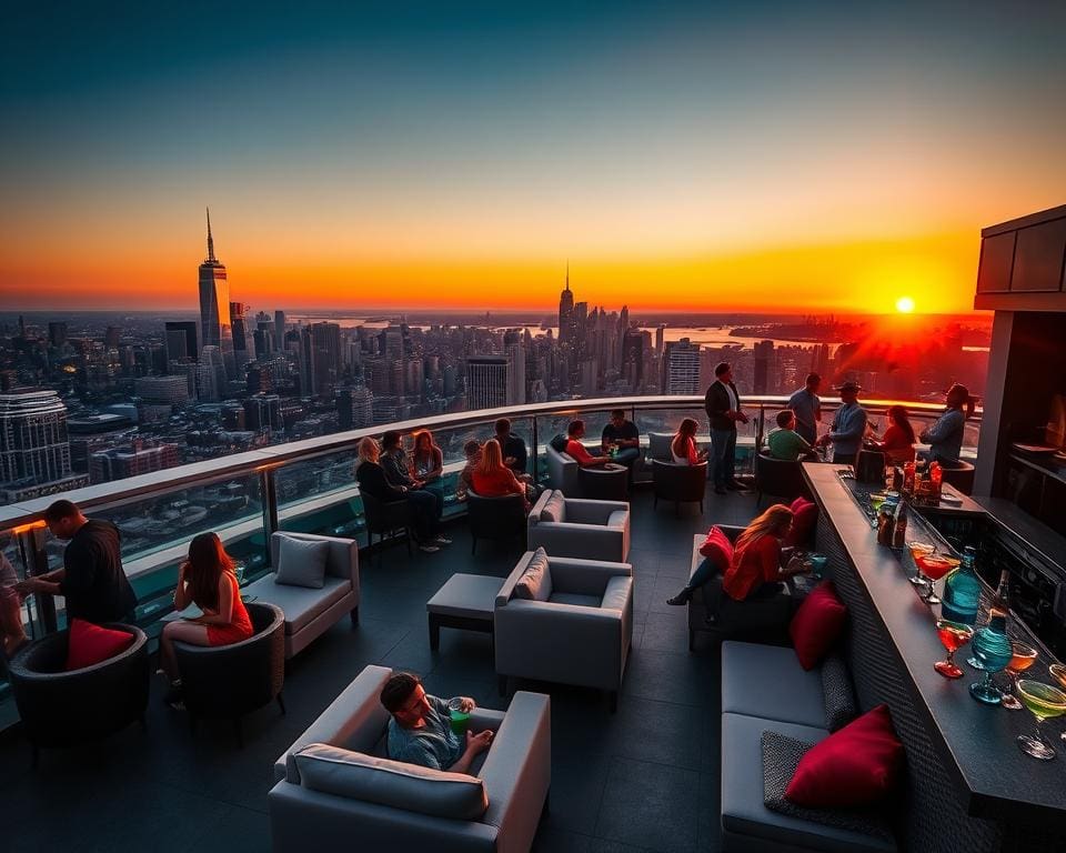 Die schönsten Rooftop-Bars für Cocktails mit Aussicht