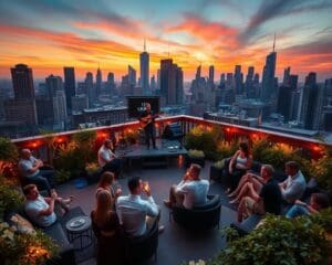 Die schönsten Rooftop-Spots für Livemusik-Abende