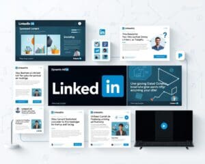 Die wichtigsten Anzeigenformate auf LinkedIn erklärt
