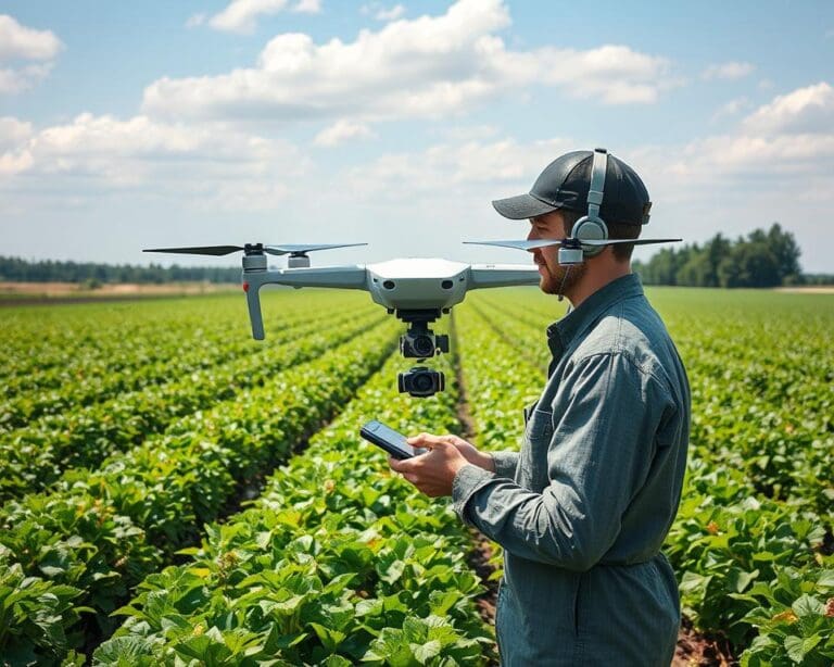 Drohnentechniker: Präzise Anwendungen in Landwirtschaft und Industrie