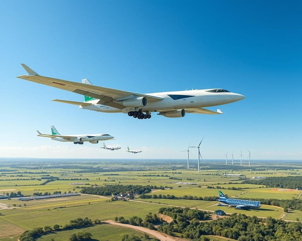 Elektrische Frachtflugzeuge für emissionsfreie Logistik