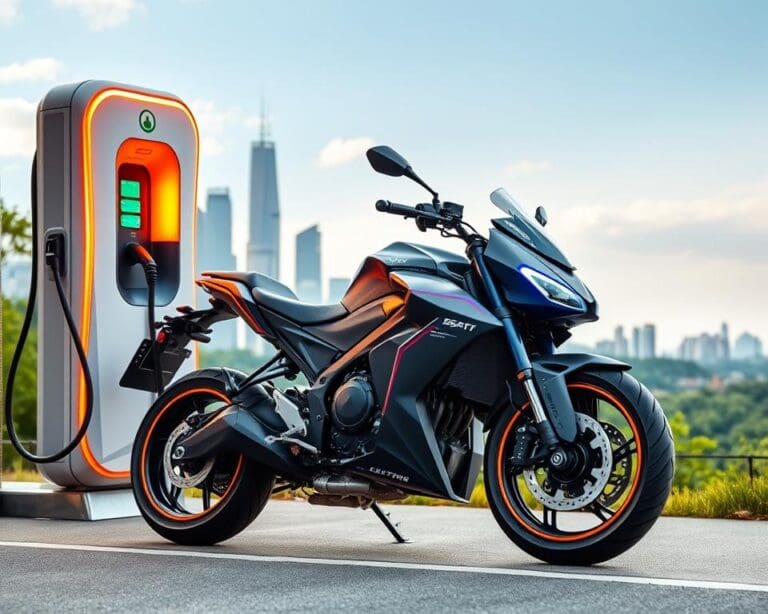 Elektrische Motorräder mit Schnellladeoptionen