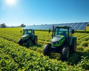 Elektrische Traktoren für nachhaltige Agrartechnik