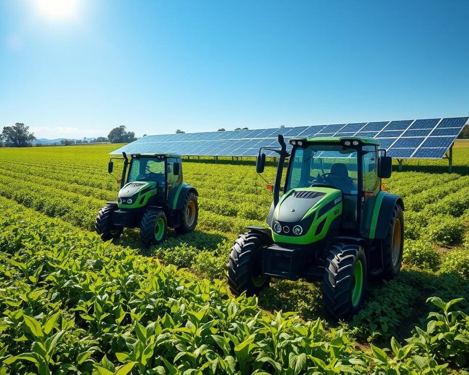 Elektrische Traktoren für nachhaltige Agrartechnik