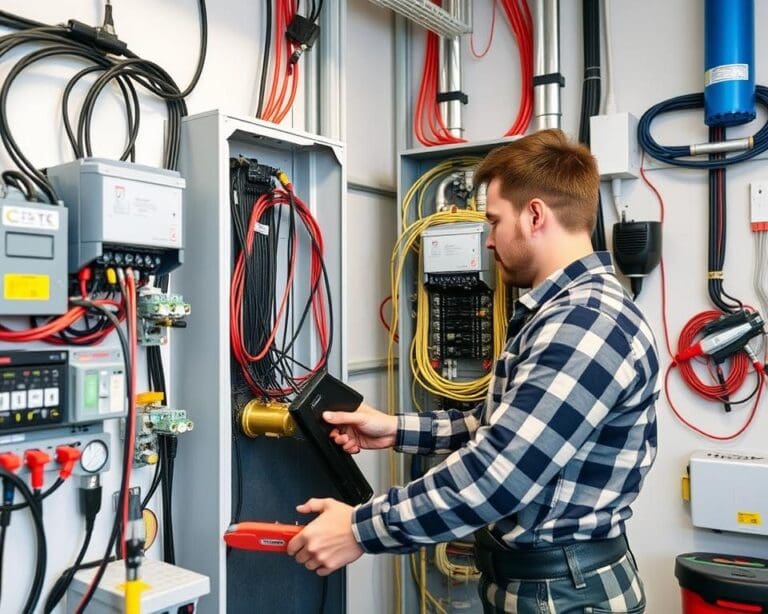 Elektrotechniker: Elektrische Systeme für moderne Haushalte