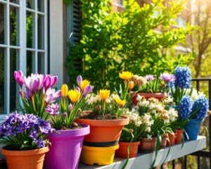 Frühblüher für den Balkon: Frühzeitig den Frühling planen