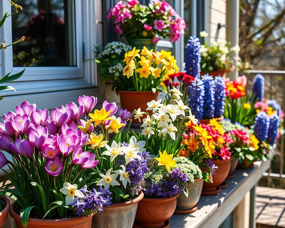 Frühblüher für den Balkon