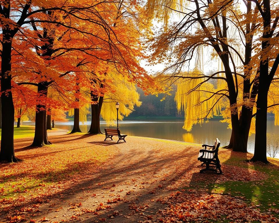 Herbstzauber in den Parks