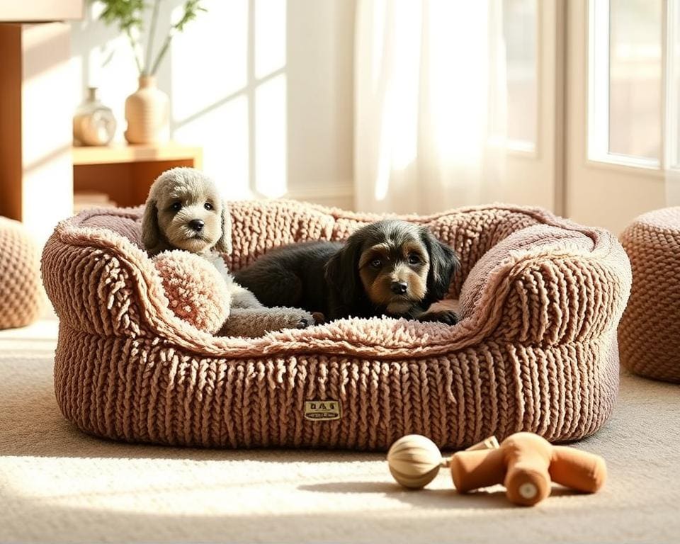 Hundebett Teddy und Hundebett Bouclé für optimalen Hundekomfort