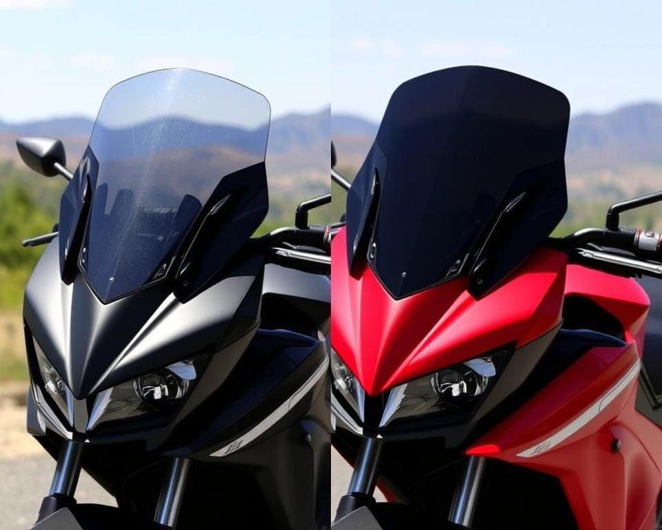 Klare oder dunkle Scheiben für Honda-Bikes?