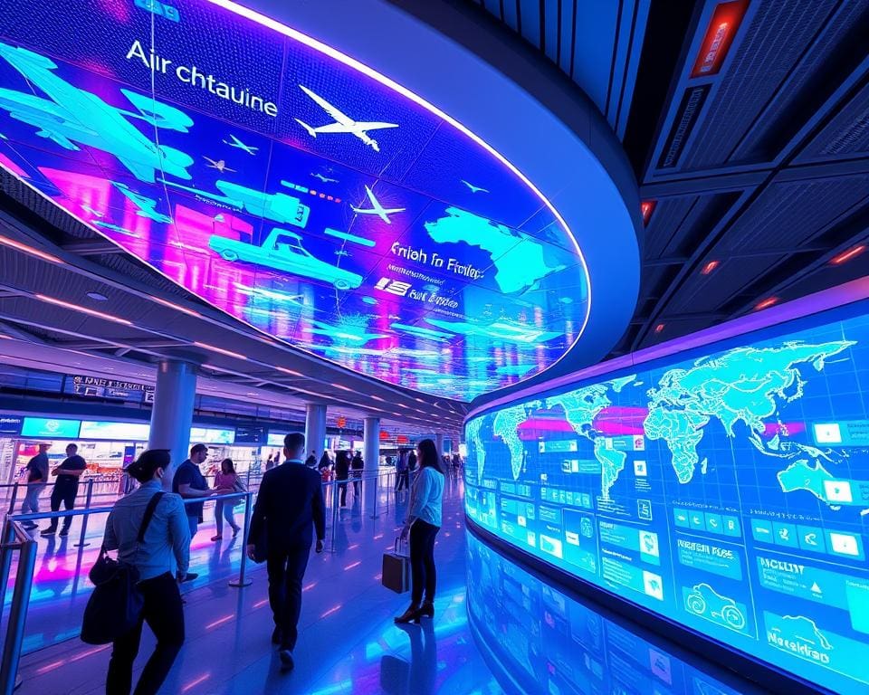 Können holografische Displays die Passagiererfahrung verbessern?