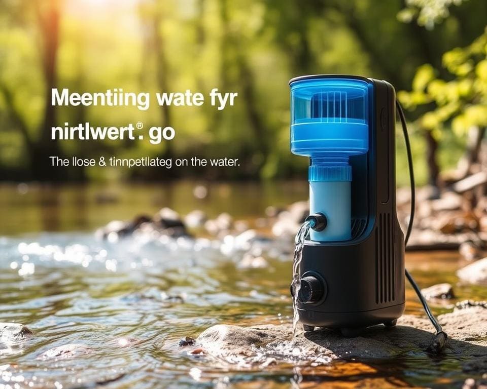 Mobile Wasserreinigung