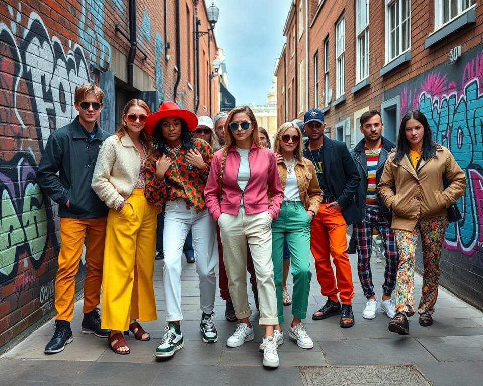 Modeikonen und britische Streetwear in London