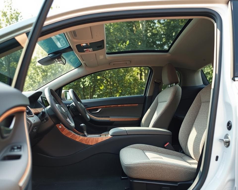 Nachhaltige Materialien im Auto