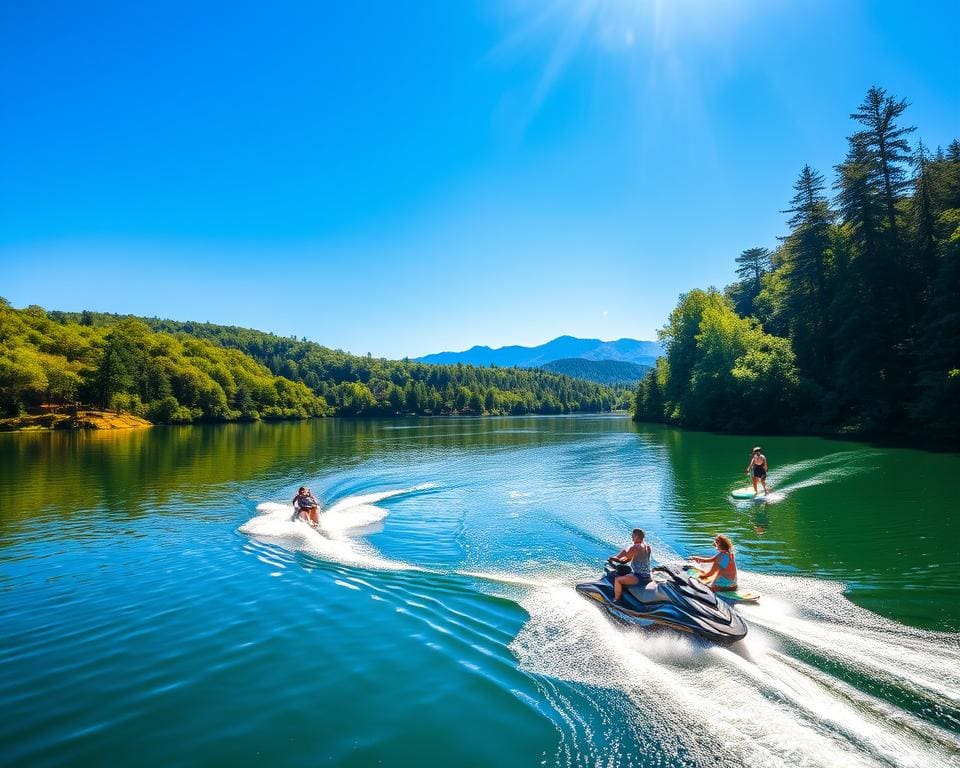 Nachhaltige Wassersportaktivitäten