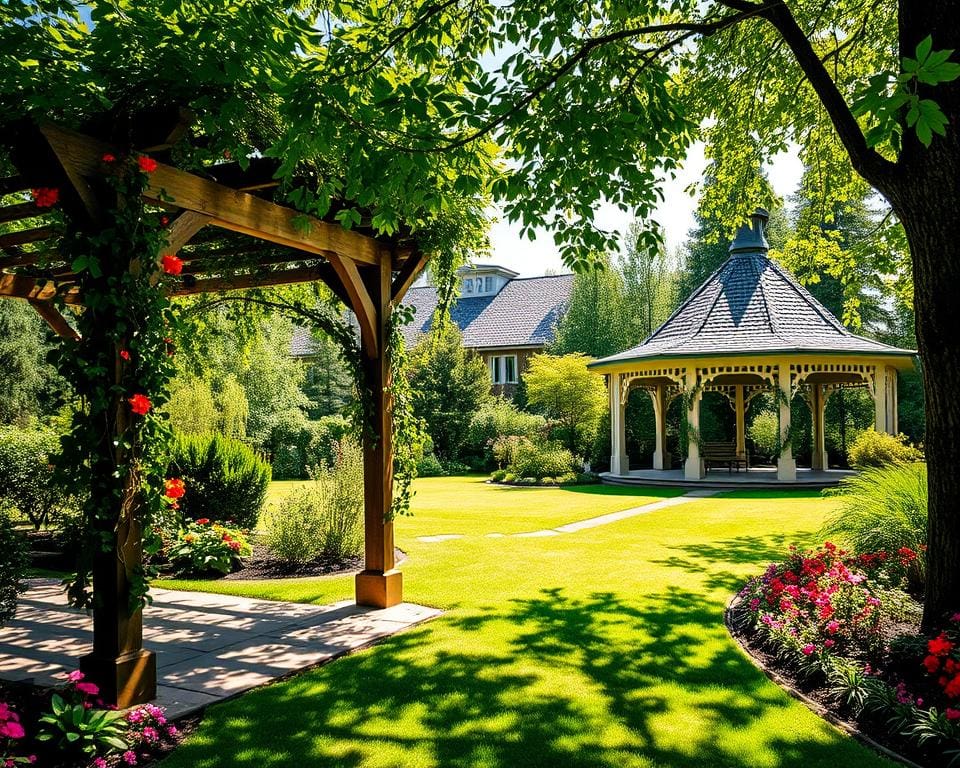 Pergola oder Pavillon? So schaffen Sie Schatten im Garten