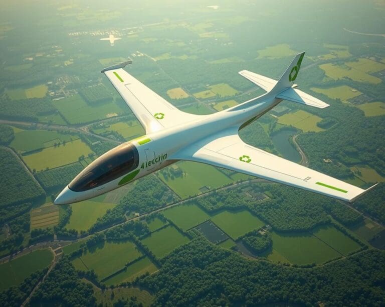 Recyclingfreundliche Materialien in Elektroflugzeugen