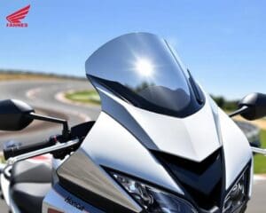Renn-Windschild für Honda: Aerodynamik im Fokus