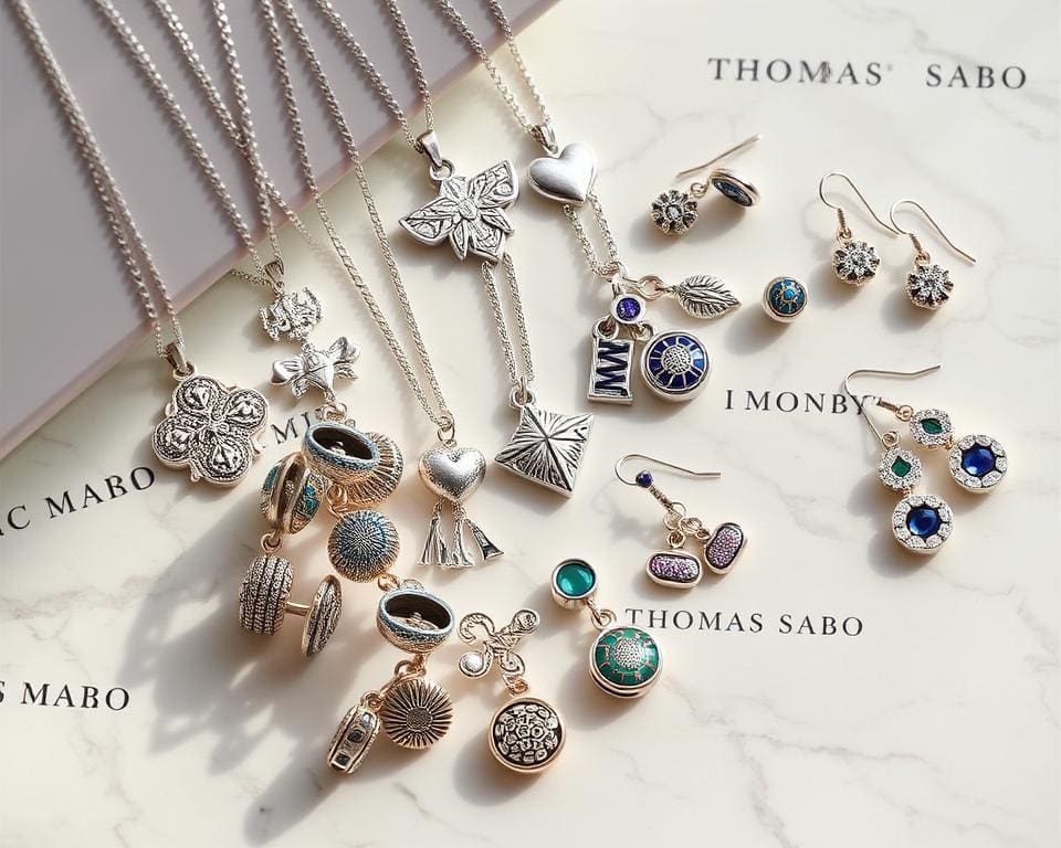 Schmuckstücke und Charms von Thomas Sabo