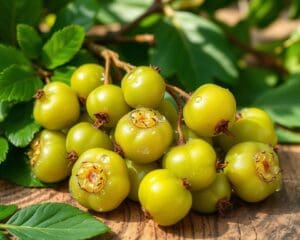 Stachelbeeren: Entgiftung der Zirbeldrüse fördern