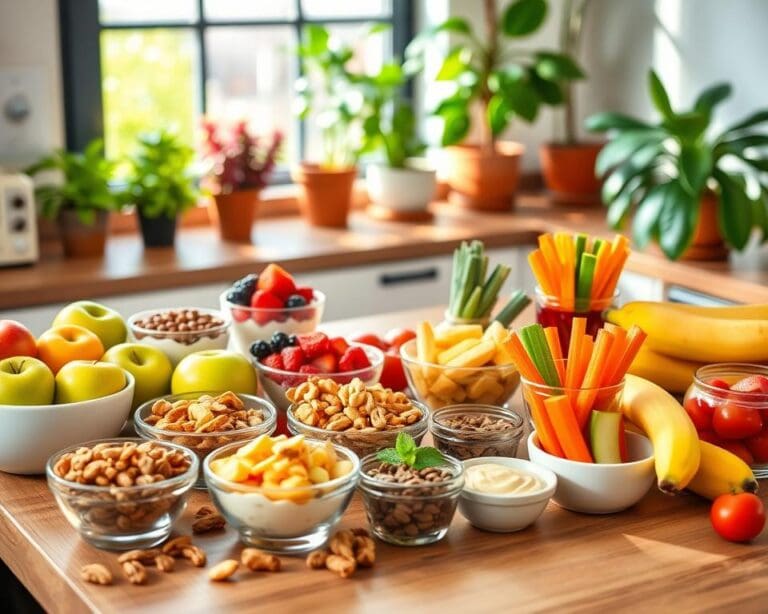 Tipps für gesunde Snacks im Büroalltag