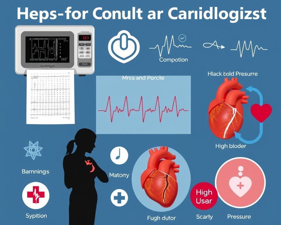 Wann ein Kardiologe konsultiert werden sollte