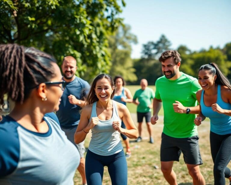 Was sind die Vorteile von Gruppentraining für die Motivation?