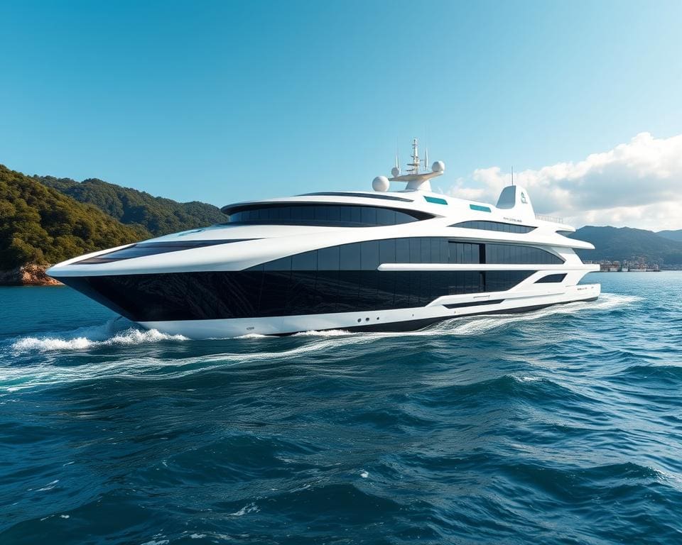 Wasserstoffbetriebene Kreuzfahrtschiffe mit innovativem Design