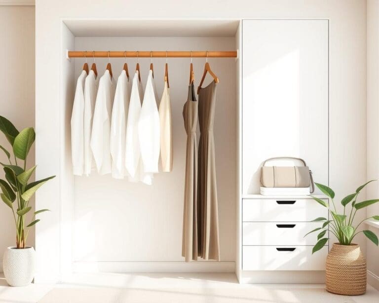 Wie du einen minimalistischen Kleiderschrank erstellst