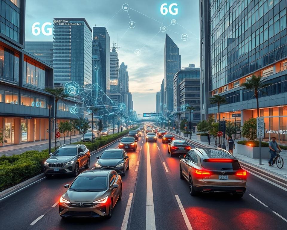 Wie unterstützen 6G-Netze autonome Fahrzeuge?