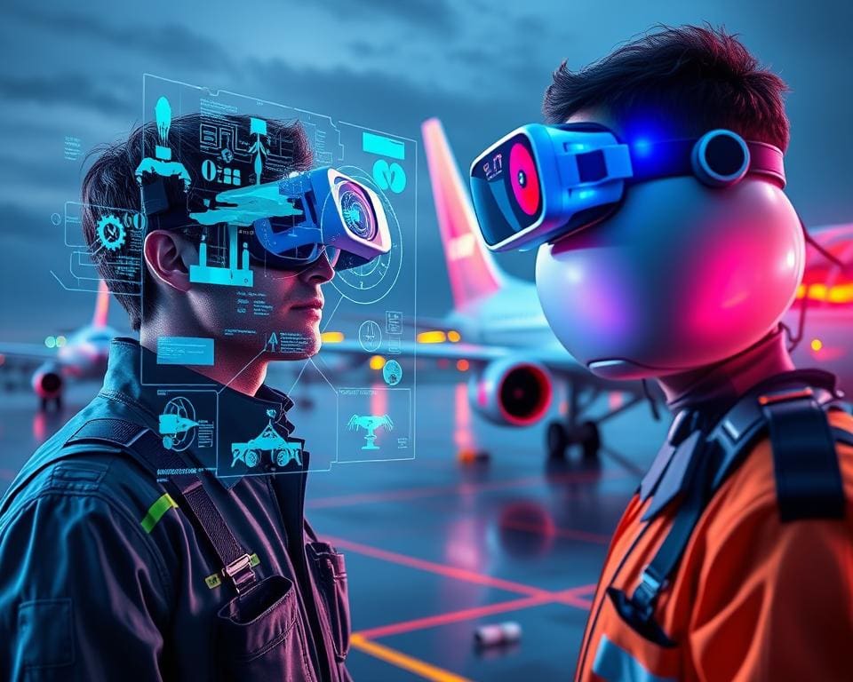 Wie wird Augmented Reality in der Luftfahrttechnik angewandt?