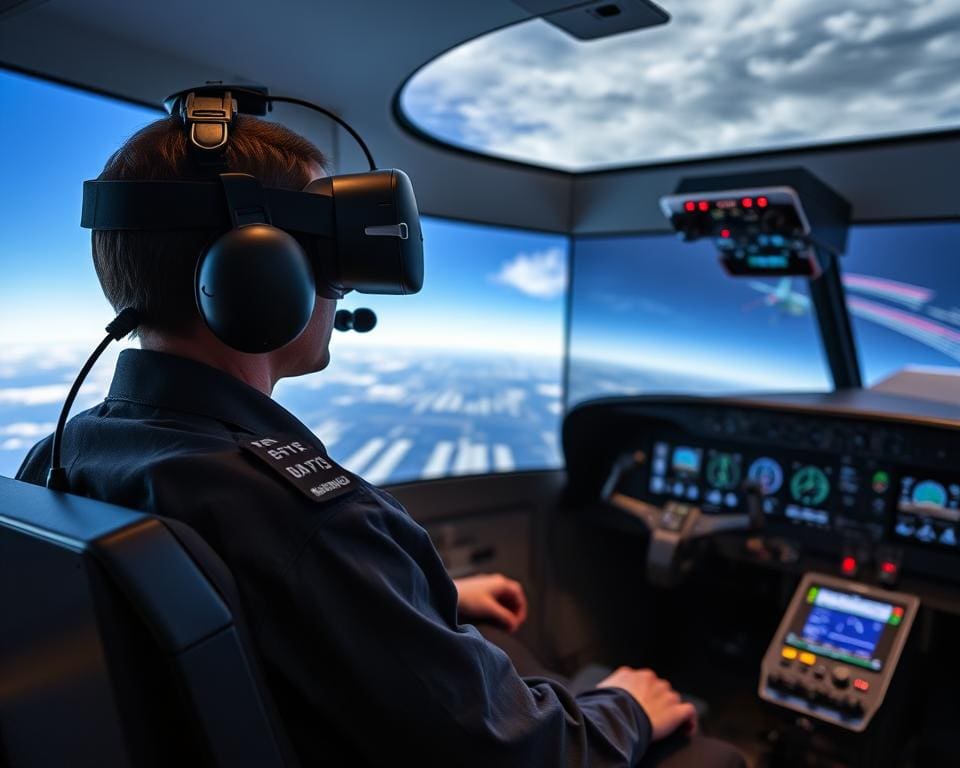 Wie wird Virtual Reality für die Ausbildung von Piloten genutzt?