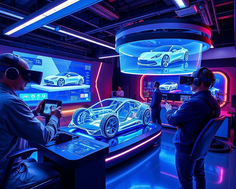 Wie wird Virtual Reality in der Fahrzeugentwicklung eingesetzt?
