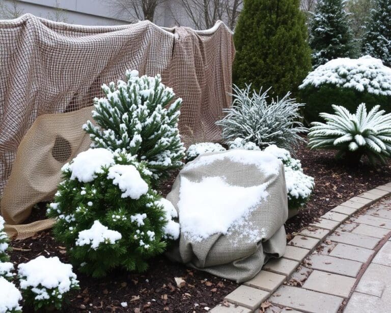 Wintervorbereitungen im Garten: So bleiben Pflanzen geschützt