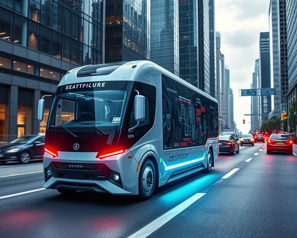 adaptive Notbremsassistenten für Elektro-Lastwagen