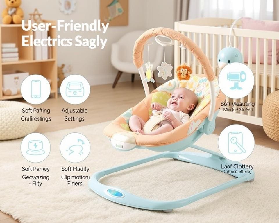 benutzerfreundliche elektrische Kinderschaukel