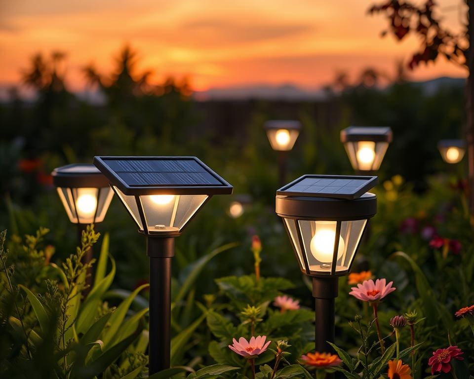 effiziente Solarlampen