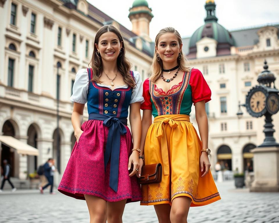 moderne Mode Wiener Tracht