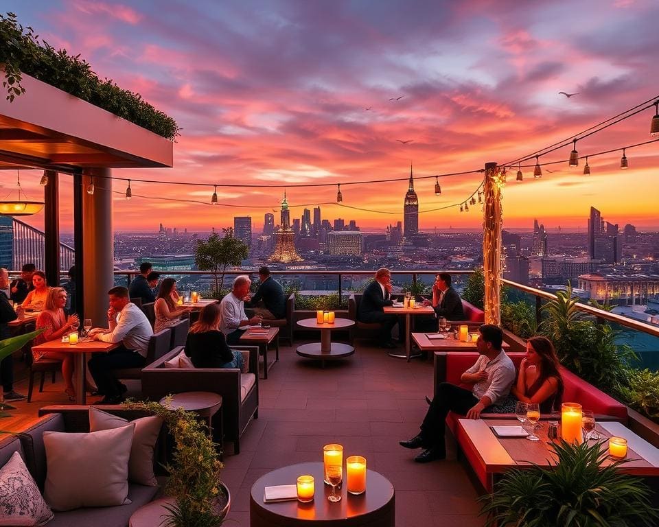 Die schönsten Rooftop-Bars für romantische Dates