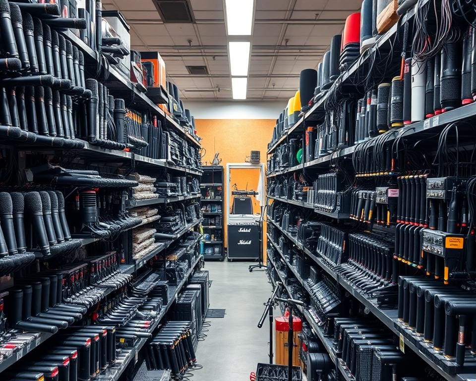 Mikrofon-Großhandel: Technik für Studios und Bühnen
