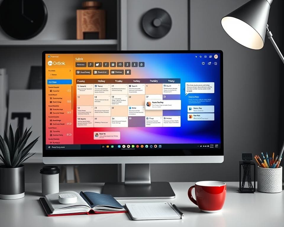 Outlook Kommunikation und Kalenderverwaltung